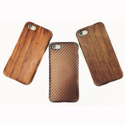 Wooden insert phone case 